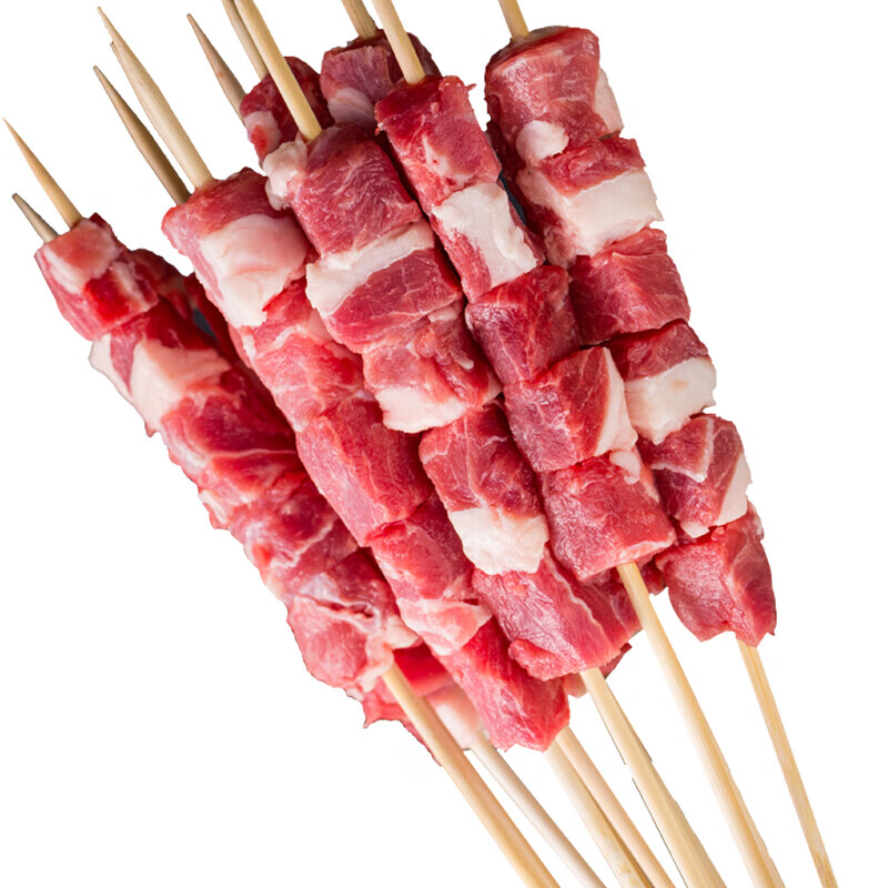 棠鲜生 羊肉串 生鲜羊肉烧烤食材半成品烤串 招牌串120串