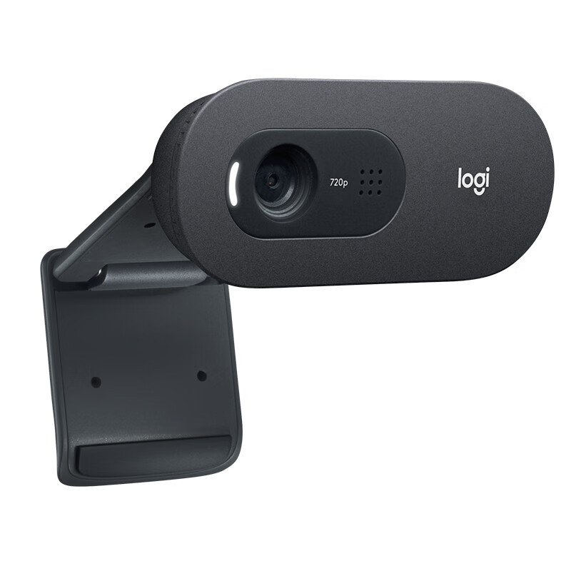 罗技（Logitech）C505e 高清摄像头720P USB即插即用  办公会议 教学  内置麦克风 三年质保