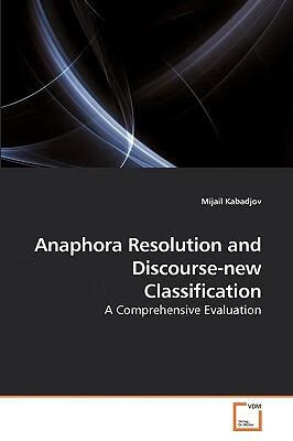 预订anaphora resolution and discourse-new classifica