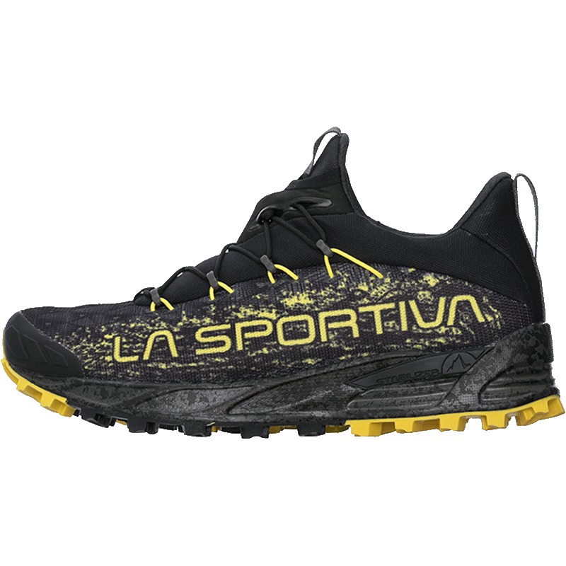 LA SPORTIVA越野跑鞋男户外防水透气贴合一体袜套设计TEMPESTA 黑/奶油黄（建议拍大一码） 39