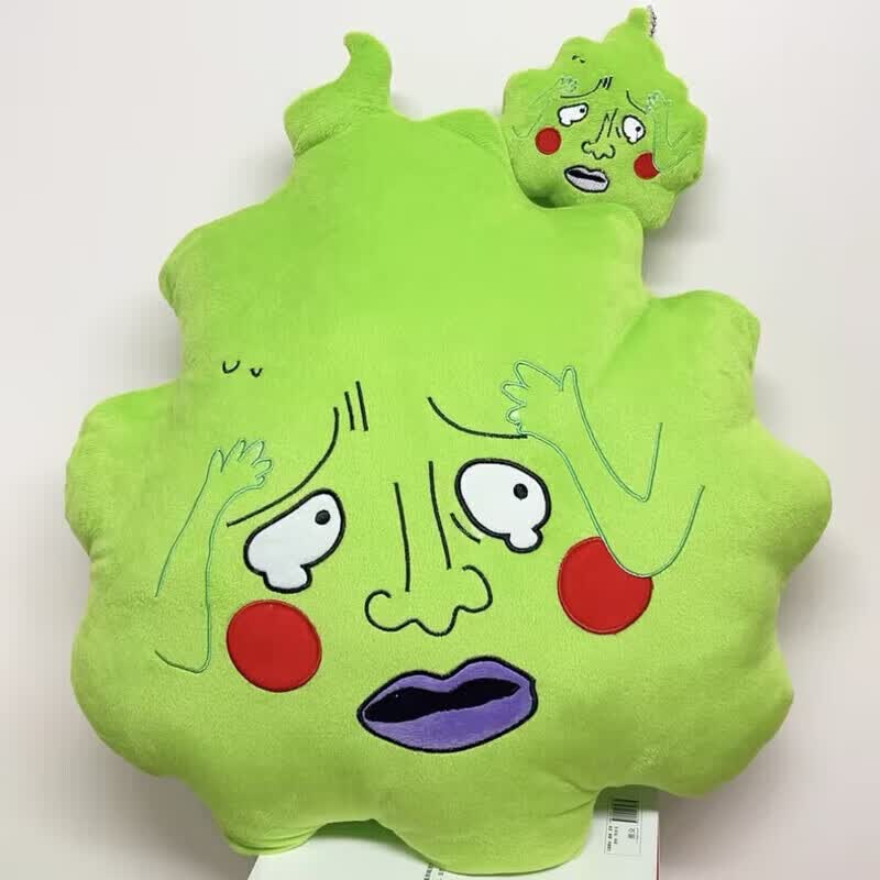 灵能周边小酒窝抱枕灵能精灵小酒窝二次元恶搞沙雕抱 抱头小酒窝 12cm