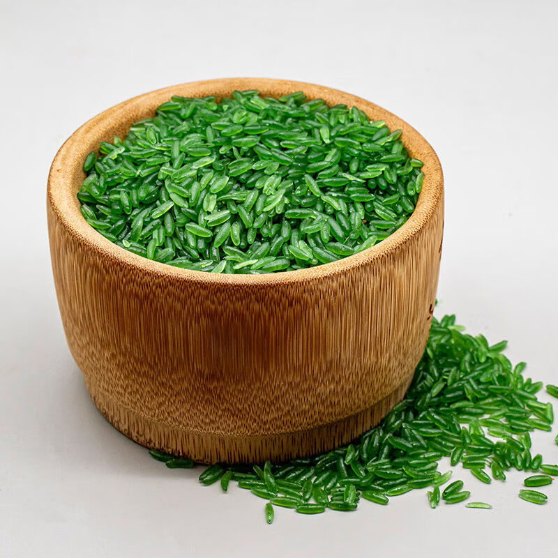 绿竹米绿色大米长粒香米宝宝粥米彩色大米粗粮杂粮竹香米 绿竹米【5斤