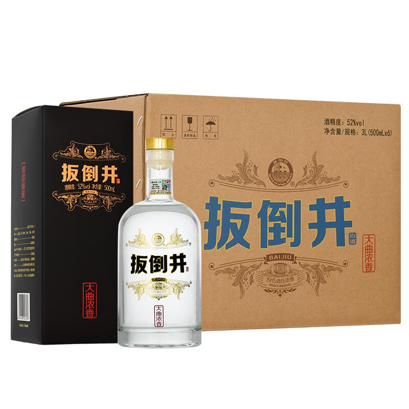 扳倒井52度价格带图片,扳倒井52度 扳倒井 52度白酒 大曲浓香 粮食酒 浓香型白酒 500ml