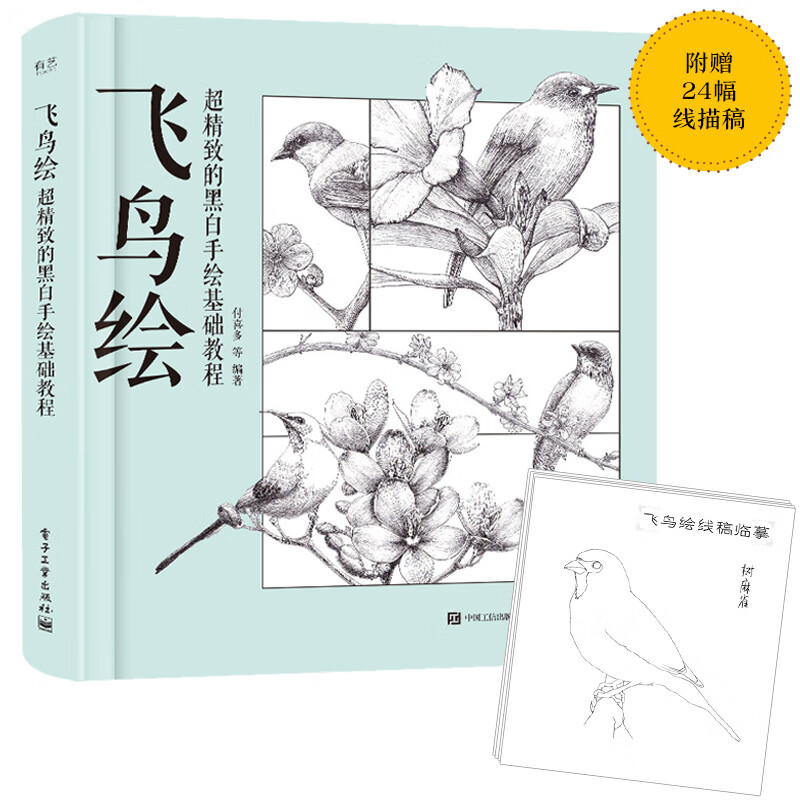 遇见水彩 零基础淡彩画入门技法 飞鸟绘