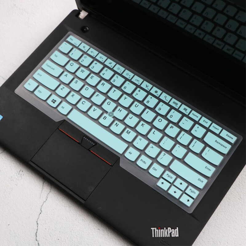 联想thinkpad笔记本电脑键盘保护膜透明彩色凸凹专用防尘防水垫罩 半