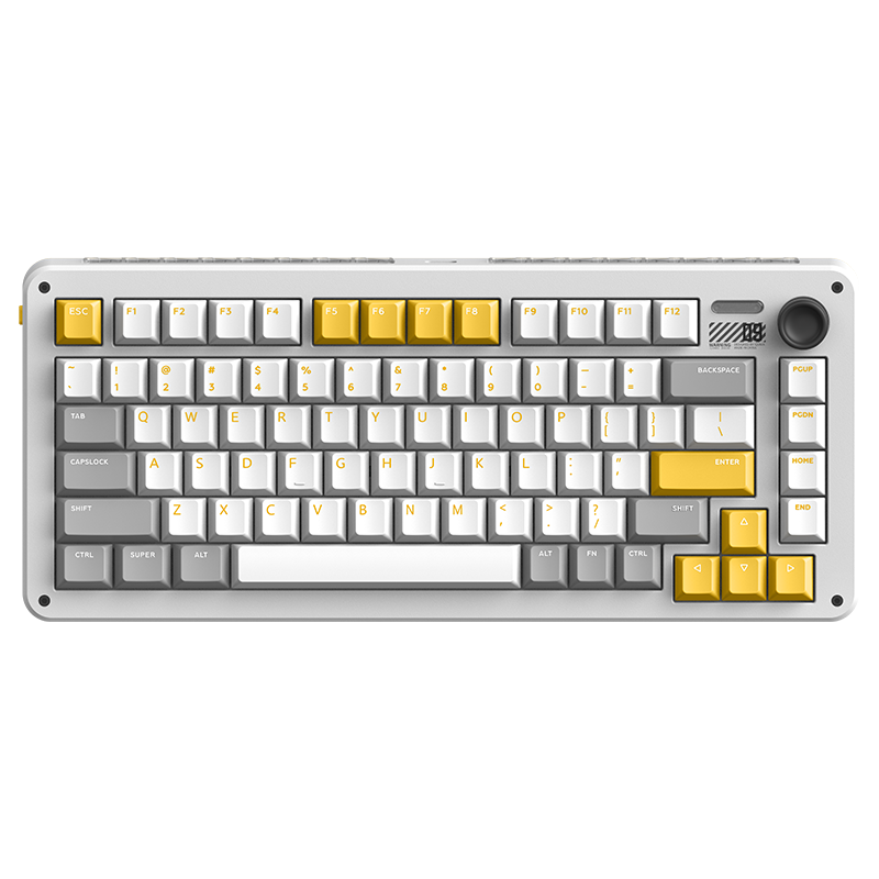 IQUNIX ZX75重力波 机械键盘 三模热插拔客制化键盘 无线蓝牙游戏键盘 81键电脑键盘 Cherry-青轴-RGB版809元
