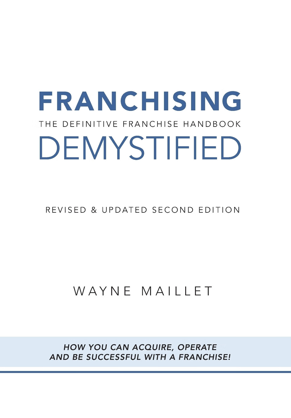【预售 按需印刷】franchising demystified