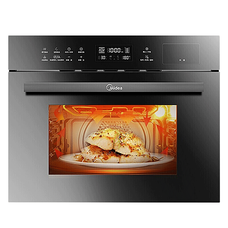 美的（Midea）嵌入式蒸烤箱一体机家用36L大容量星爵 TQN36TXJ-SA烧烤烘焙智能家电 家电