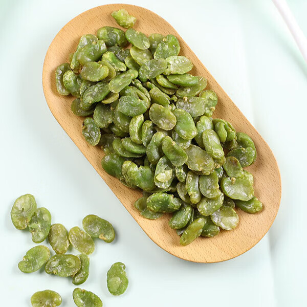 250g青蚕豆瓣仁盐焗云南保山特产小绿心豆绿蚕豆坚果炒货零食 酥香味