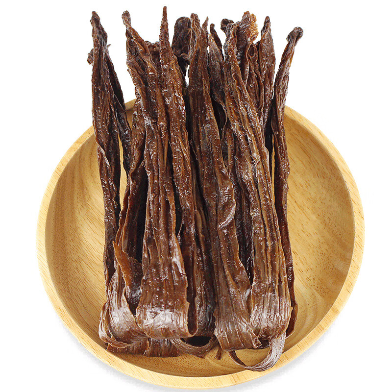 虎钢馋黑腐竹腐竹干货腐竹农家河源黑豆农家腐竹特产付竹支竹腐皮500g