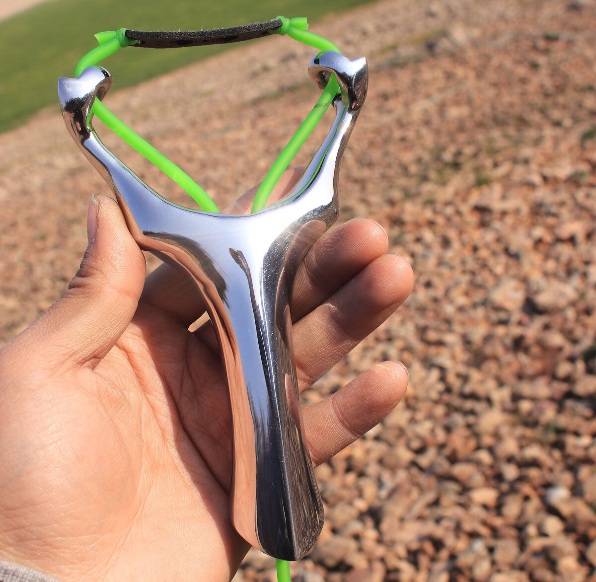 橙央弹弓成人威力大 速射弹弓黑夜骑士新型速射弓高精度户外竞技装备