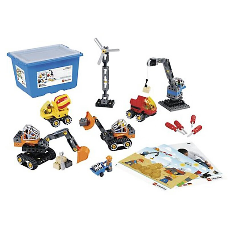 lego 教育 教具 得宝大颗粒积木 steam早期低幼教育 拼装积木 45002