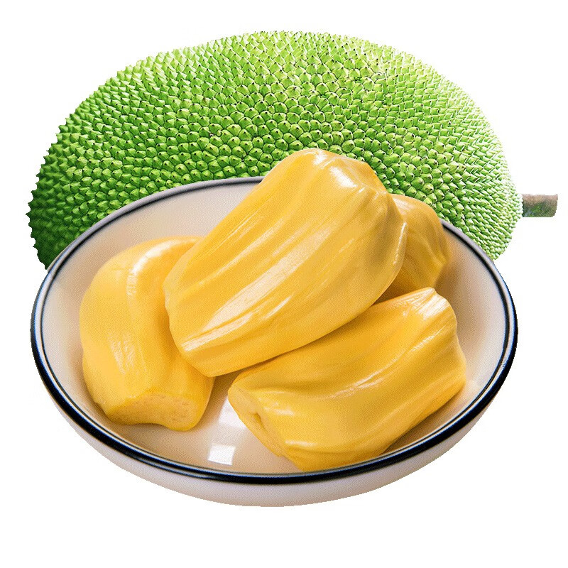 保蓉生鲜水果俱乐部海南菠萝蜜黄肉干苞新鲜水果热带特产水果 （很软很香才能切开） 25-29斤 性价比高