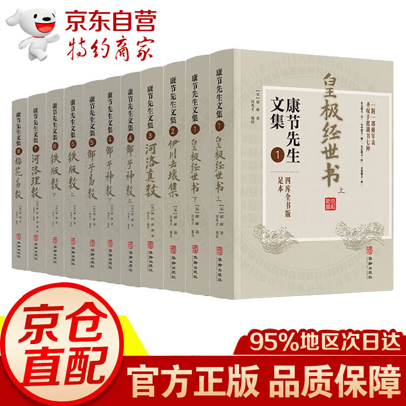 康节先生文集全套11册 皇极经世书+伊川击壤集+河洛真数+铁版数+邵子神数+邵子易数+河洛理数+梅花 康杰全集