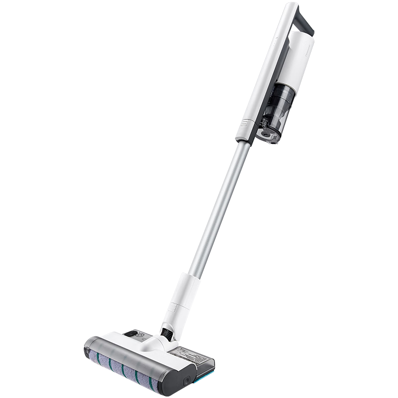 松下（Panasonic）【國家補貼】吸塵器家用無線拖地機手持大吸力除螨儀大功率吸拖一體沙發(fā)地毯清潔母親節(jié)禮物A100W 鈦白色【無線大吸力+除螨+吸拖一體】A100W