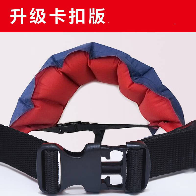 浮带学游泳装备训练漂腰浮背漂充气腰带男女成人儿童腹带 卡扣浮带