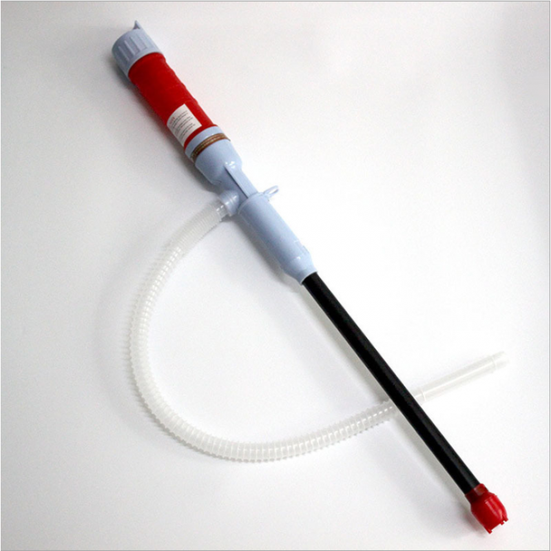 御舵18电动抽水泵 升级版电动抽油泵 小型抽液器 塑料化工抽油吸 红色