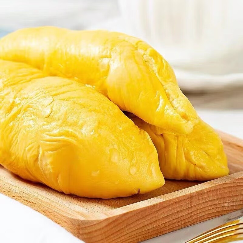 泰国进口冷冻榴莲肉 金枕榴莲肉 净重250g