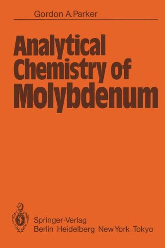 预订 analytical chemistry of molybdenum