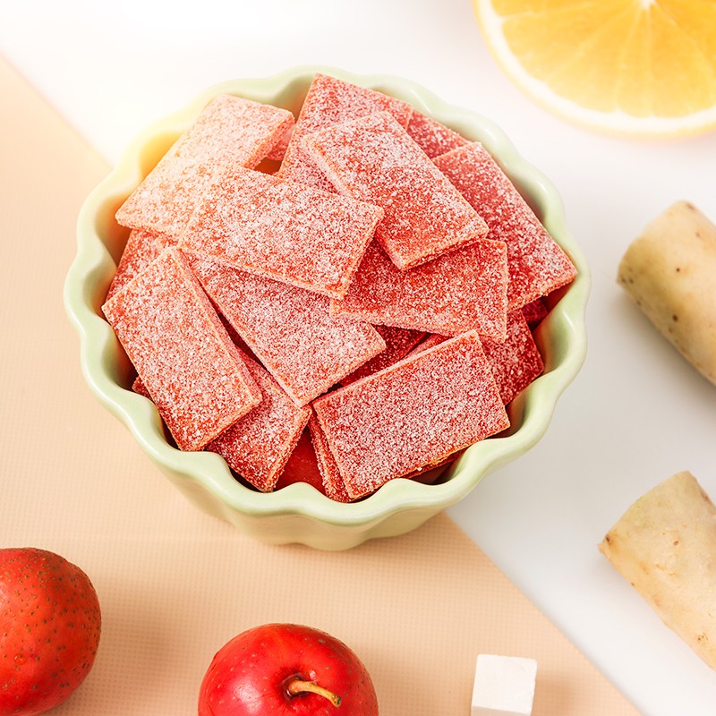 小鹿蓝蓝 开胃山楂片 宝宝零食儿童零食无添加白沙糖 1盒