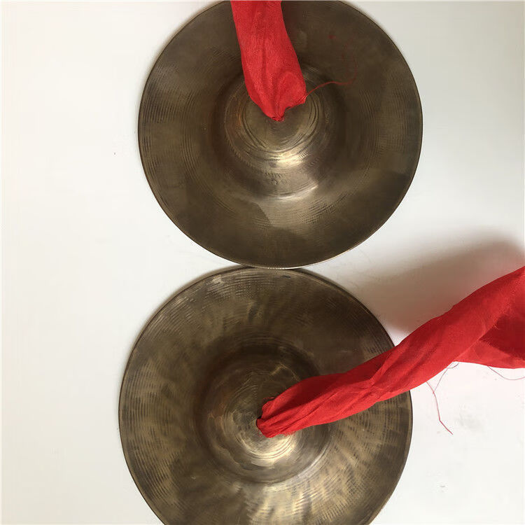 20厘米小帽京镲手工制作青铜京镲配唢呐很实用传统打击青铜乐器