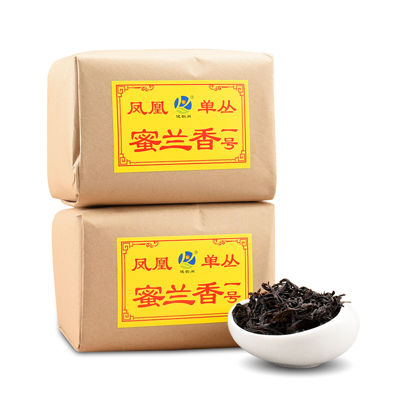 健韵阁 蜜兰香1号传统纸包 凤凰单枞茶单丛茶 茶叶 乌龙茶500克