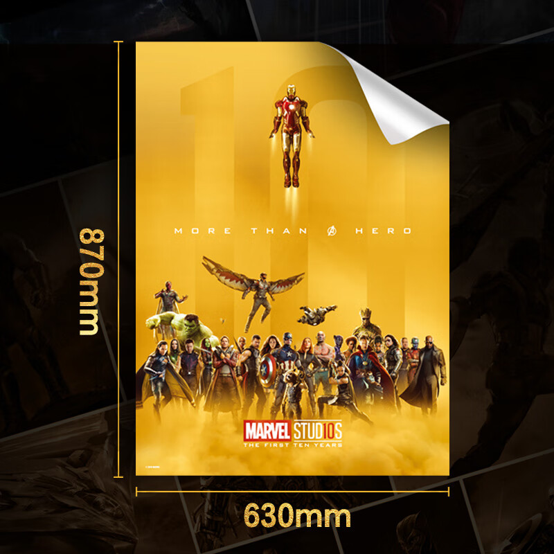 漫威电影宇宙十周年海报集