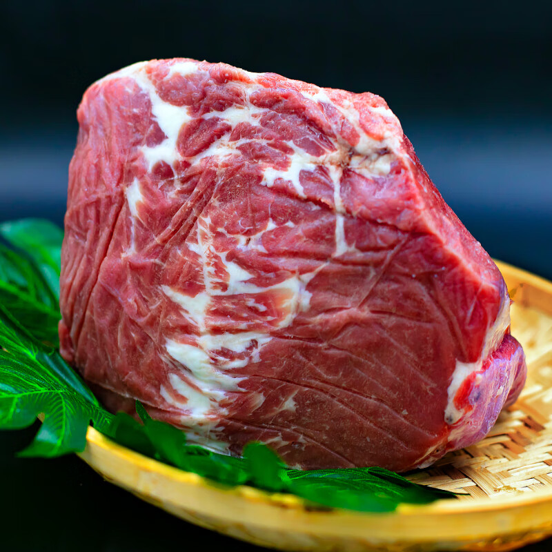磐阙 原切牛上脑 新鲜牛肉 国产新鲜牛上脑冷冻火锅食材鲜冻牛肉 500g