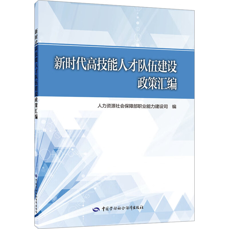 新时代高技能人才队伍建设政策汇编 图书