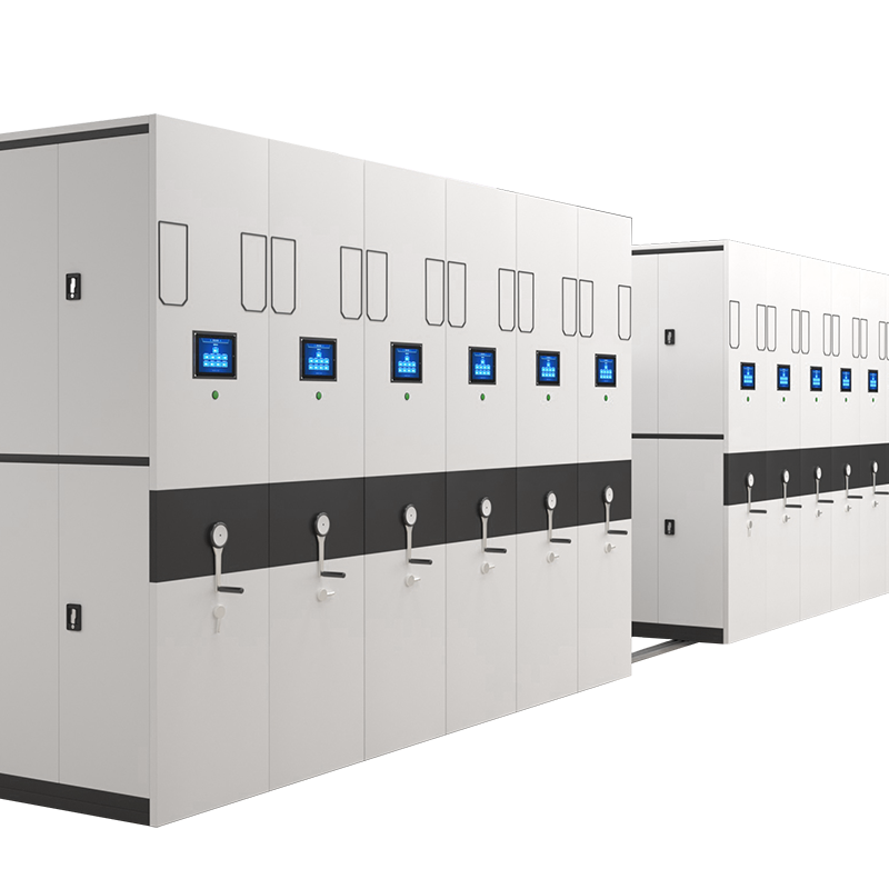 盛浪智能密集架移动档案柜密集柜一列四组每立方