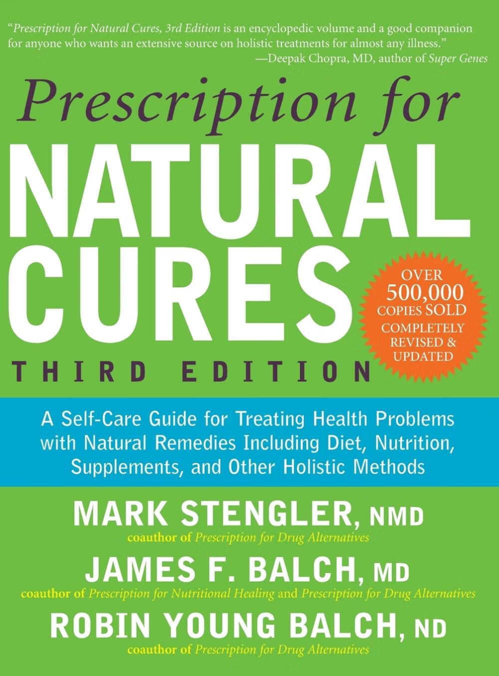 预售 按需印刷 prescription for natural cures (third edition)