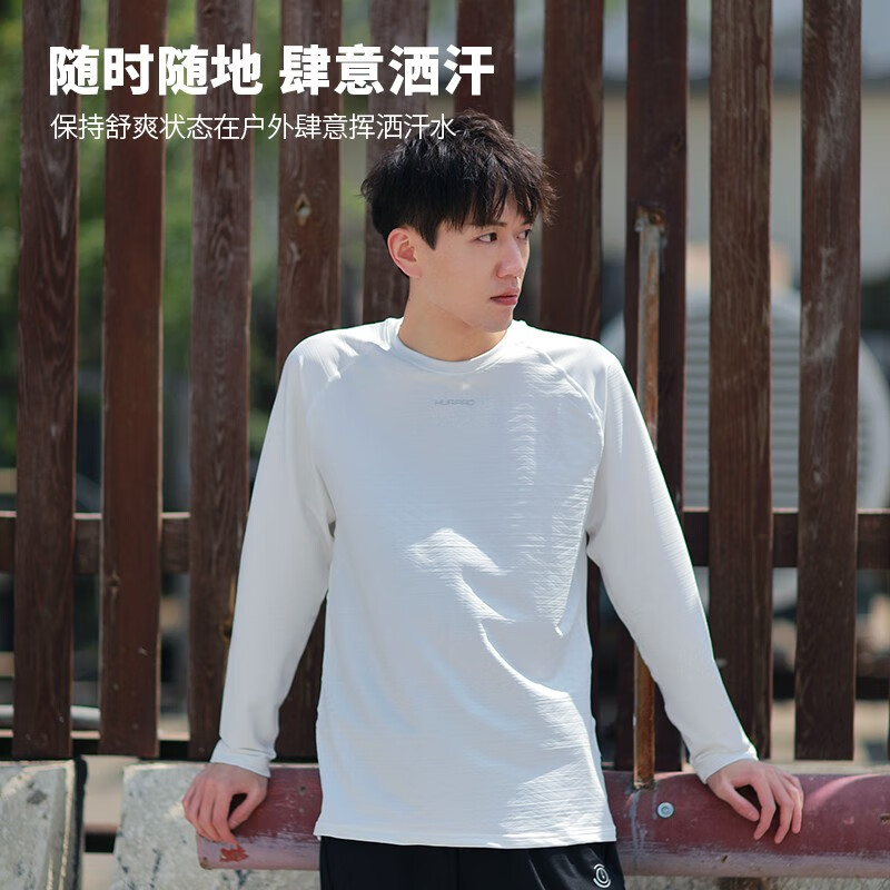 画跑【顺丰发货】 势不可挡主题休闲运动速干长袖T恤 黑色 3XL