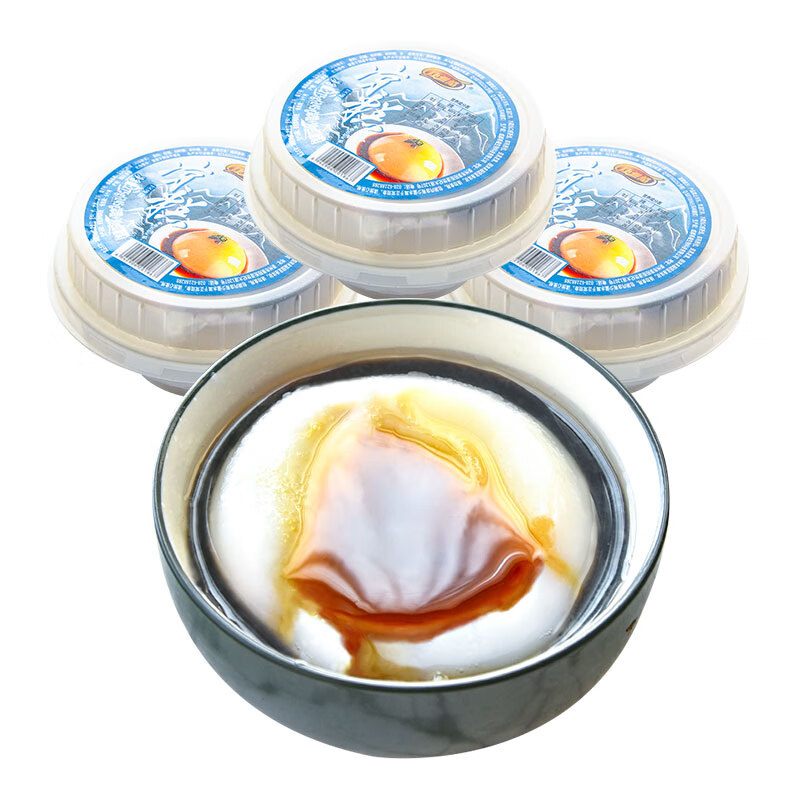 康雅酷即食凉糕275g*3碗 康雅酷冰凉粉果冻凉粉冻甜品布丁四川红糖