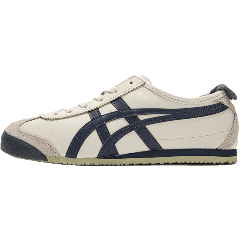 Onitsuka Tiger 鬼塚虎鞋復古男女同款情侶鞋輕便帆布鞋舒適休閑鞋一腳蹬鞋/系帶 1183C102-200 皮質(zhì) 39 /6