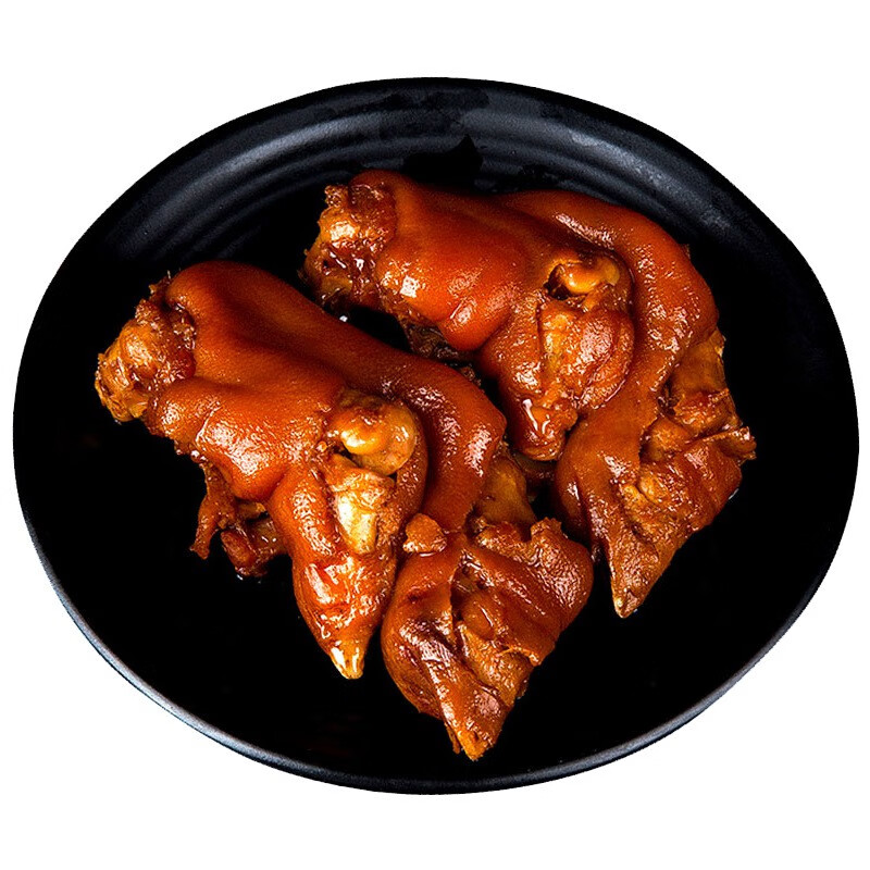 麻辣猪蹄半只 网红零食香辣卤味烧烤酱香肉类四川特产熟食烤猪蹄 香辣