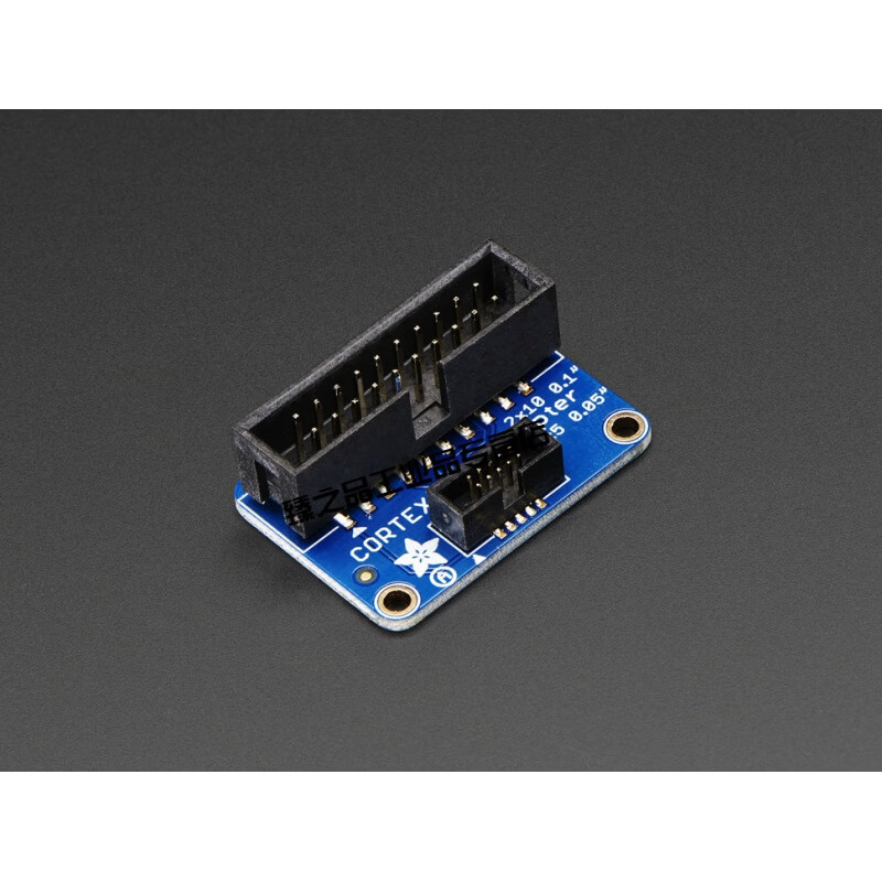 jtag转接板 20针2.54mm转10针1.27mm  支持jlink s