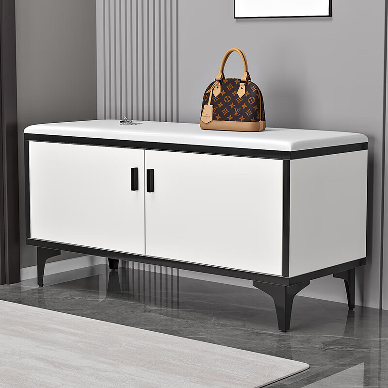 特匠 换鞋凳鞋柜家用门口轻奢可坐鞋柜软包穿鞋凳进门凳 hxd101