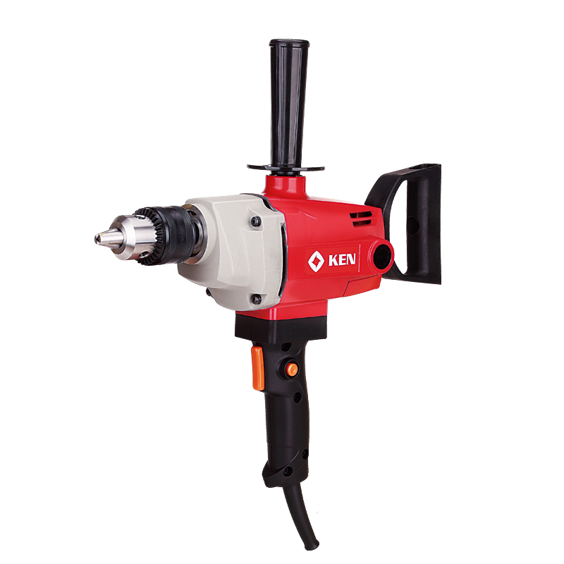 銳奇（KEN）手電鉆6816N飛機鉆1200W16mm夾頭攪拌鉆膩子涂料水泥工業(yè)級打灰機