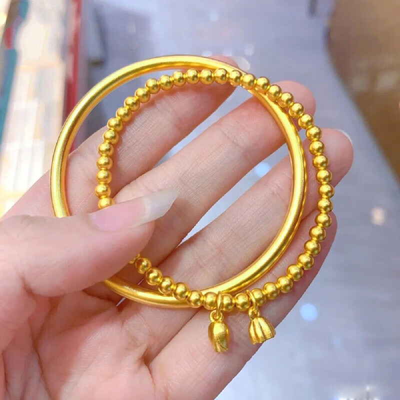 54圈口手镯 5mm两世欢套装