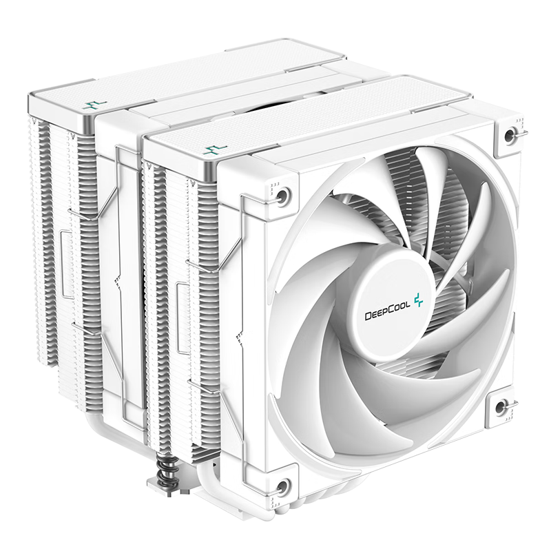 DEEPCOOL 九州风神 冰立方 AK620 160mm 双塔 风冷散热器 白色