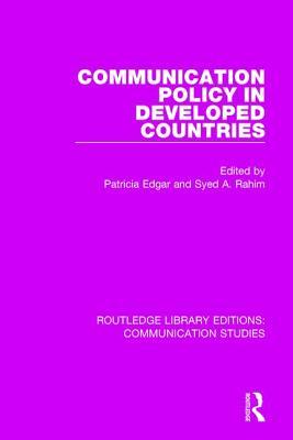 预订 高被引communication policy in developed countries