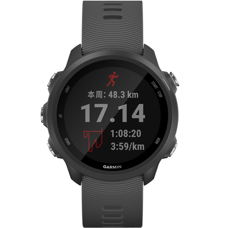 佳明(garmin)forerunner245运动手表脉搏血氧智能光学心率户外gps跑步