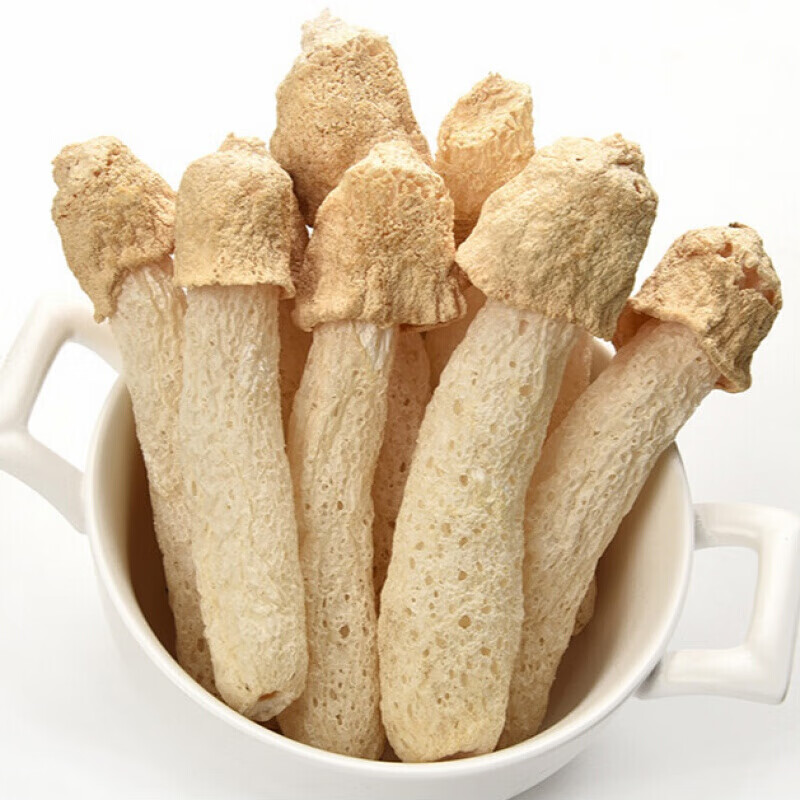 虎钢馋古田竹荪干货竹笙特产竹孙菌菇竹逊30