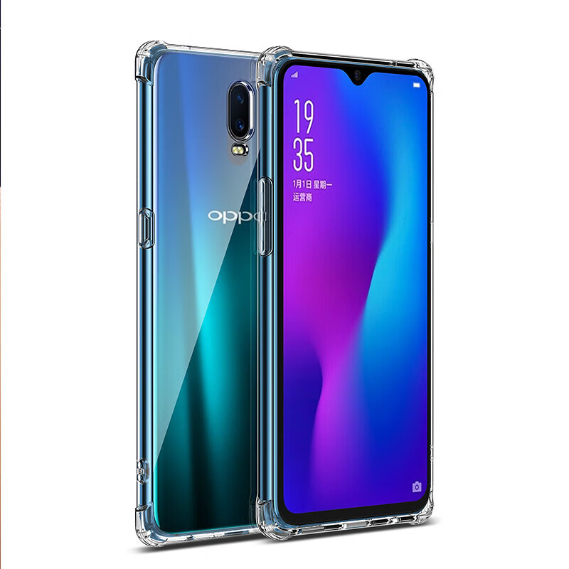 薏和善适用oppor17手机壳r15手机套r15标准版透明气囊防摔r15梦境版