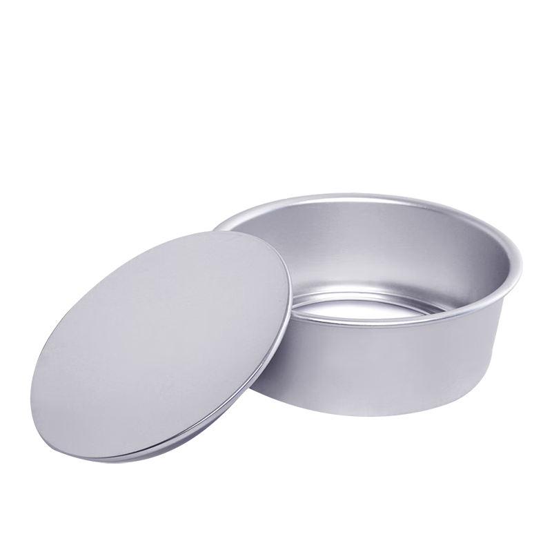 杰凱諾陽極蛋糕模具 圓形戚風(fēng)巴斯克烤蛋糕烘焙模具 4寸 2件套