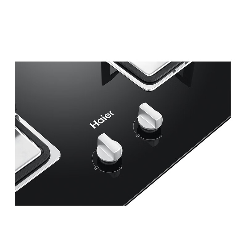 海尔（Haier）燃气灶 5.0KW大火力 嵌入式双眼灶 一级能效 天然气灶 JZT-Q7B0(12T)
