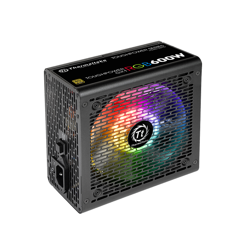 ThermaltakeToughpowerGX1RGB600电脑电源：稳定高效，配备256种灯光效果