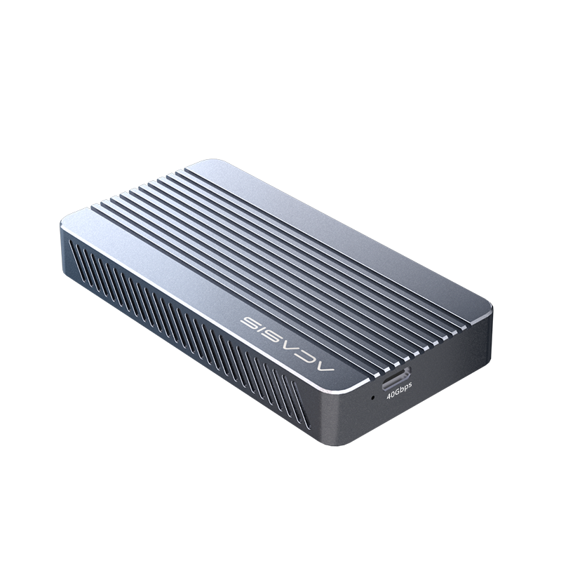acasis 阿卡西斯 TBU405 NVMe M.2硬盘盒 USB4.0 铁灰色