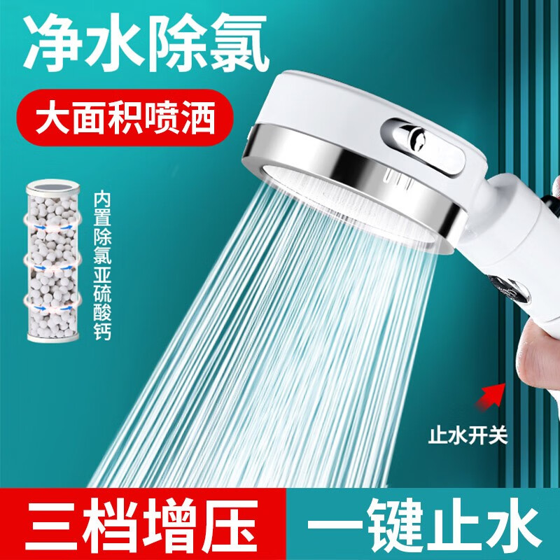 虎式飞跃淋浴花洒,舒适按摩体验!走势稳定,性价比高