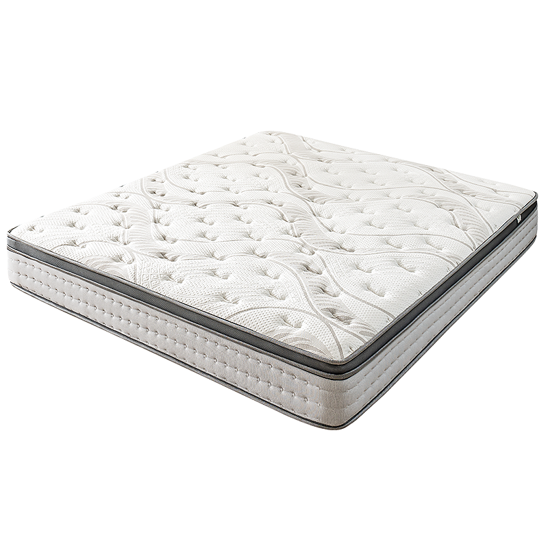 金橡树床垫 泰国进口天然乳胶加厚床垫独立弹簧双人床垫子椰棕床垫席梦思 软硬可调180*200*25cm 1.8米好梦